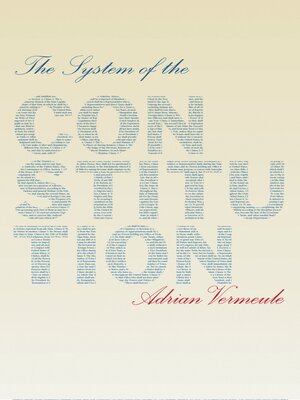 cover image of The System of the Constitution